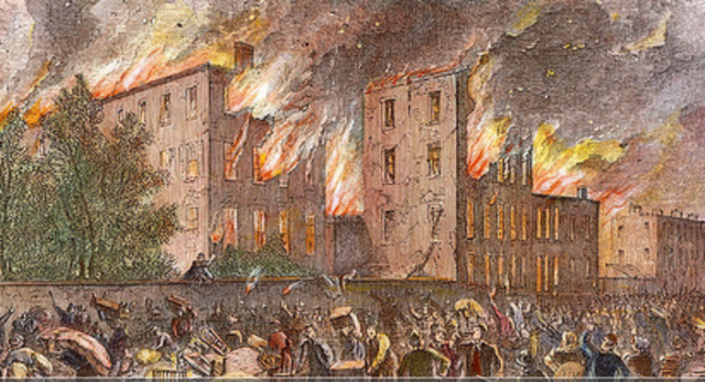 New York City drafts riots