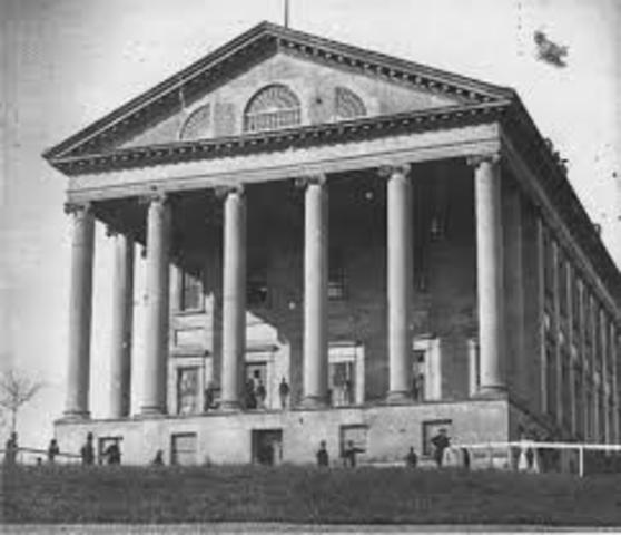 Richmond becomes the Capital of the Confederacy