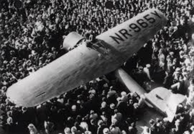 Amelia Earhart's solo flight