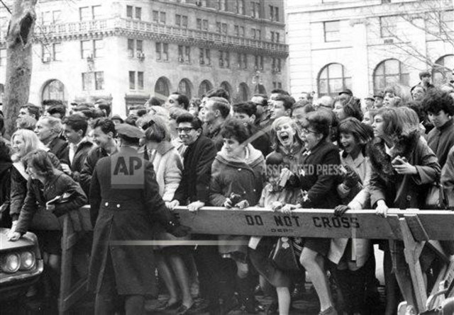 Beatlemania σε Ευρώπη στην Αμερική.