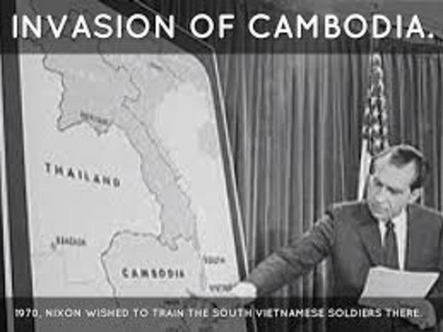 Nixon Invades Cambodia