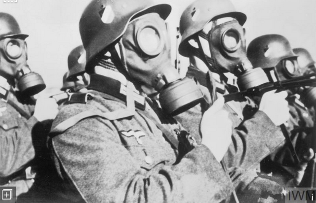 First use of weaponized gas by Germany