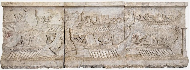 Nueva guerra civil - batalla naval de Accio