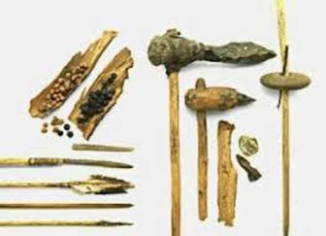 Mesolítico (Comprende entre el año 10.000 A.C hasta el 6.000 A.C)