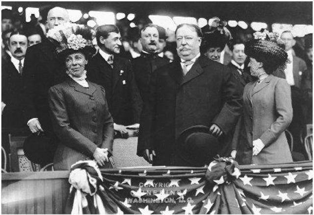 William Howard Taft is elected President