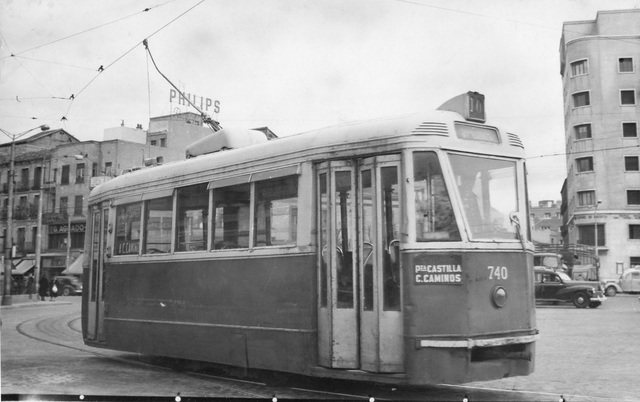 Tranvias con puertas cerradas