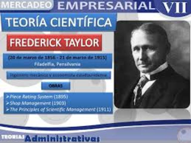 Frederick Taylor   Teoria Cientifica