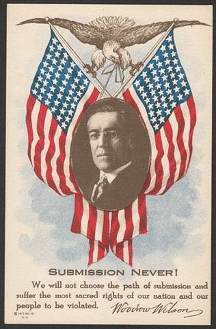Wilson reelected; pledged American neutrality