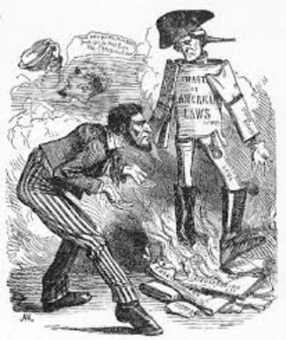 Lincoln suspends habeas corpus