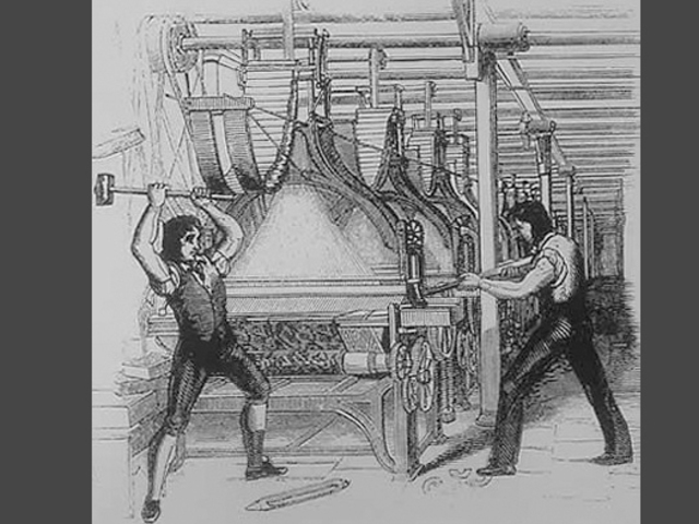 Luddite Rebellion Begins