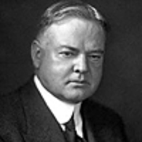 Herbert Hoover becomes president