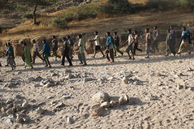 Fleeing their country