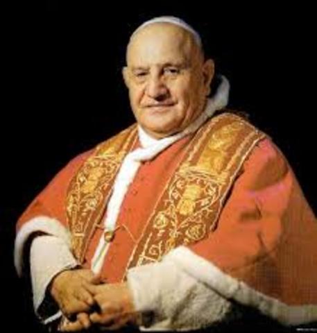 Pontificado de Juan XXIII.