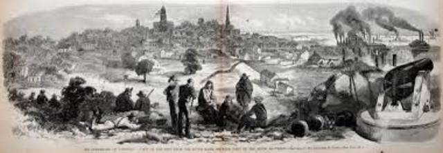 Confederates surrender at Vicksburg