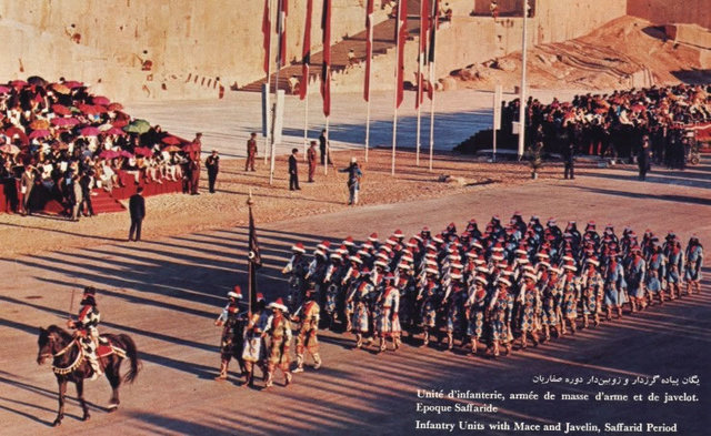 Shah Celebrates 2,500 Years of the Empire at Persepolis