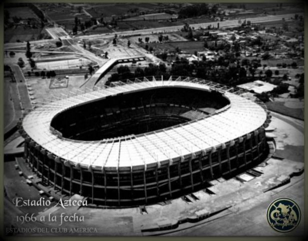 Inauguración del Estadio Azteca