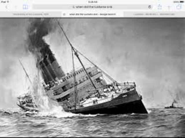 Sinking of the Lusitaina