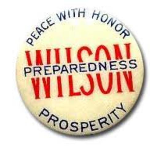 Wilson reelected;pledged  American neutrality