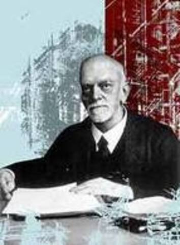 A geometria é reescrita por David Hilbert.