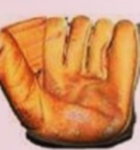 1960 Baseball Glove