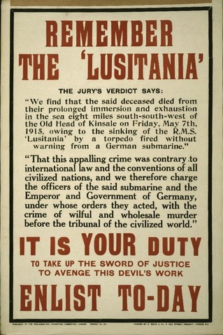 Sinking of the Lusitania