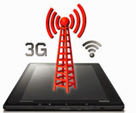 La primera red 3G se establece en Japón.