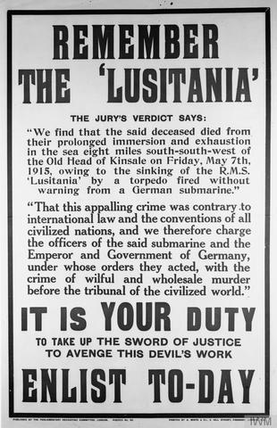 Sinking of the Lusitania