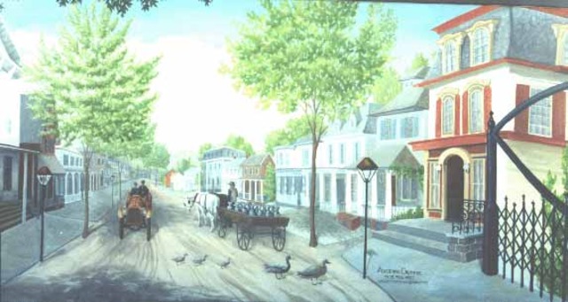 Milford Borough was set apart from Holland Township