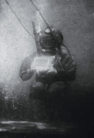 Primera fotografía submarina