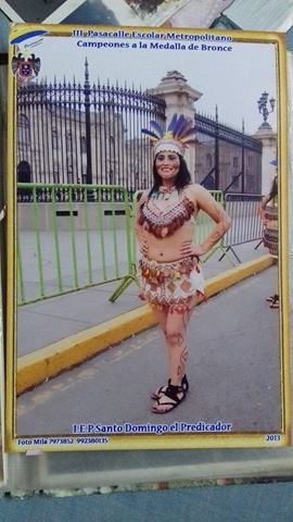 Pasacalle de la etnia bora