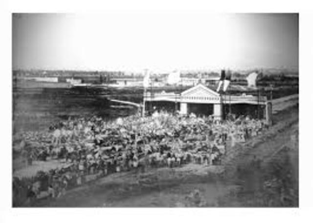 Instaura la Nueva República 1867