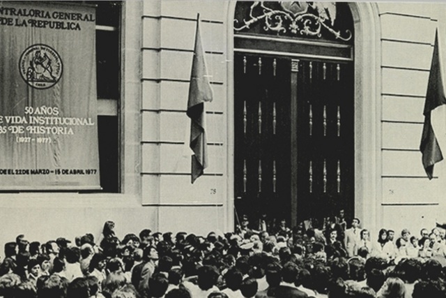 1918 Creación del departamento de contraloria