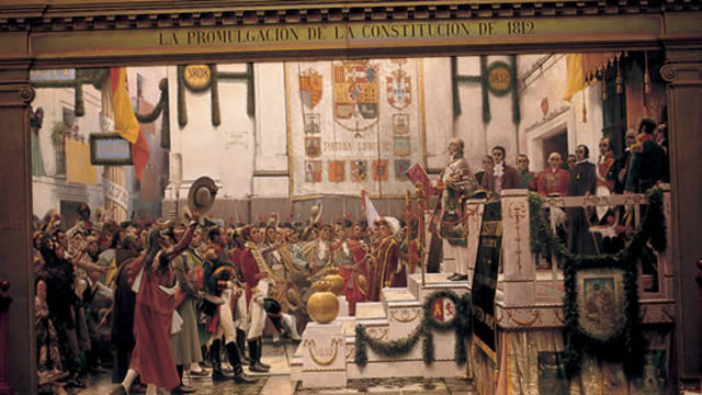 Las Cortes (CONSTITUCION DE BAYONA)