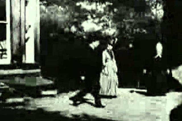 (1,888) La escena del jardín de Roundhay