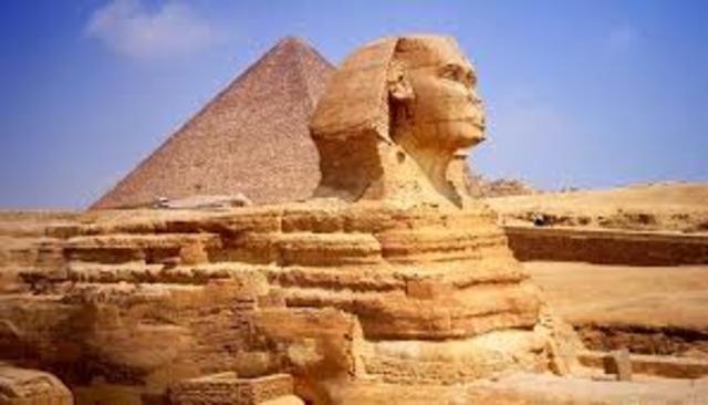 Construcción de la Esfinge de Guiza