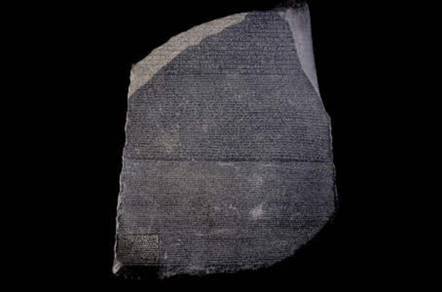 Descubrimiento de la piedra Rosetta