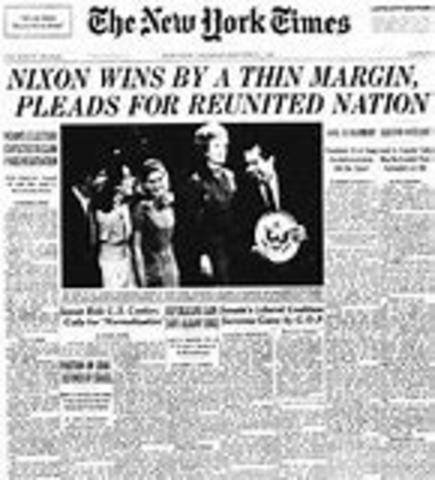 Nixon Wins Election