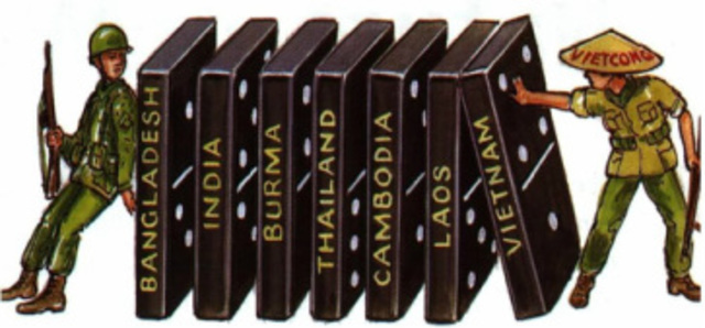 Eisenhower explains his "domino theory"