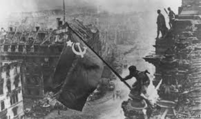 Russians reach Berlin