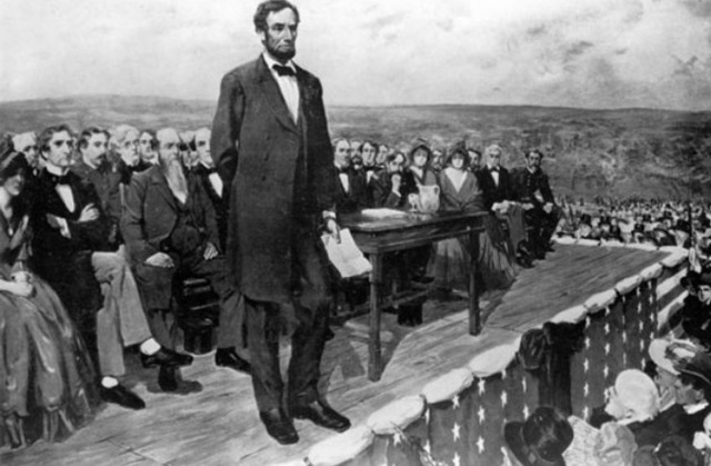 Abraham Lincoln elected president