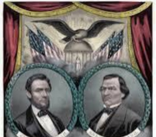 Abraham Lincoln defeats George McClellan to win re-election