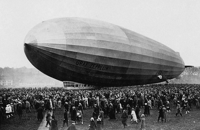 Dirigible por Zeppelin