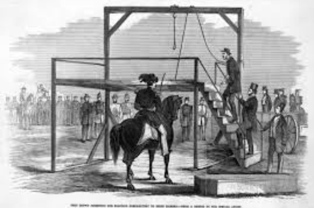 John Brown is hanged