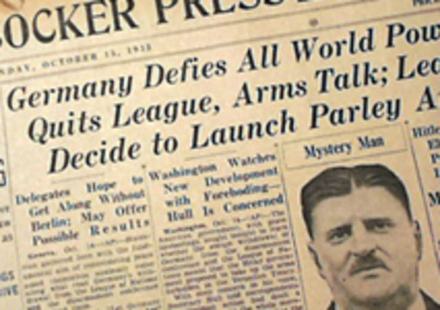 Germany Leaves the League of Nations