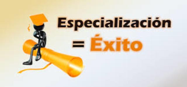 Empezar una Especialización en Dirección de Proyectos