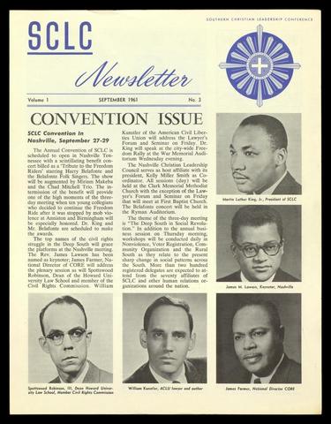 Founding of Southern Christian Leadership Conference (SCLC) & Martin Luther King