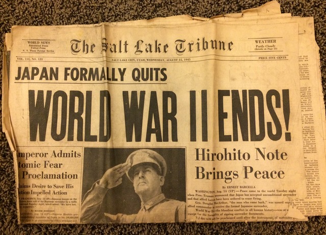 WW2 Ends