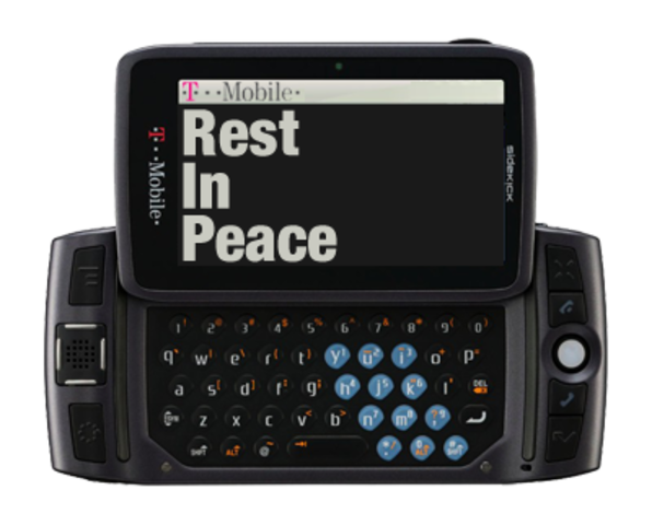 T-Mobile Sidekick and Blackberry