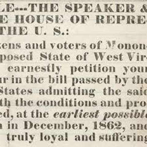 West Virginia Statehood Bill Passed
