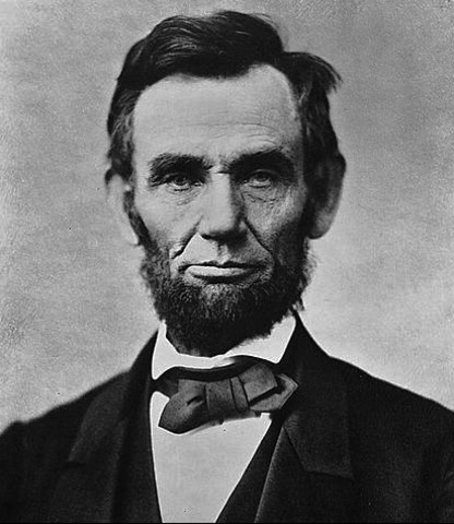 Lincoln Signs the statehood proclamation